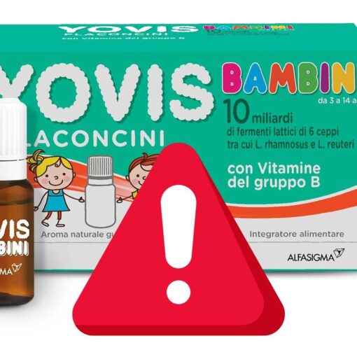 Yovis Bambini ritirato dal mercato: attenzione ai lotti coinvolti
