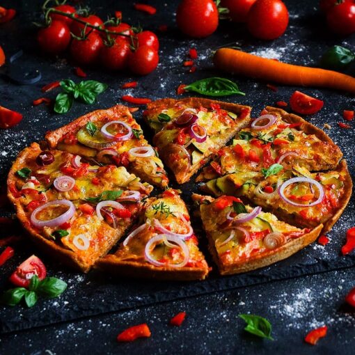 Pizza con Farina di Ceci: Veloce, Senza Glutine e Super Proteica!