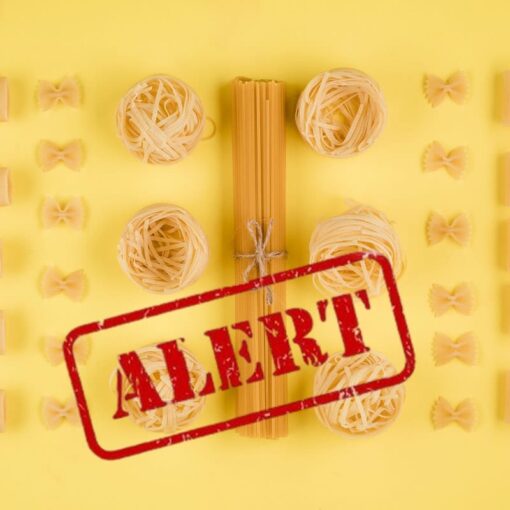 Carrefour ritira 25 formati di pasta per rischio allergeni