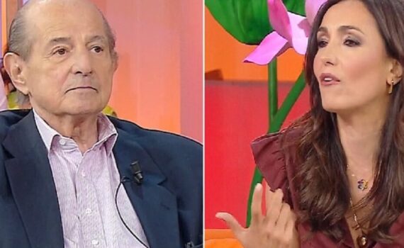"Scintille in diretta: Caterina Balivo zittisce Magalli dopo battuta su Adinolfi"